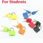 Lock-20 For student Small plastic Different Colours Padlock