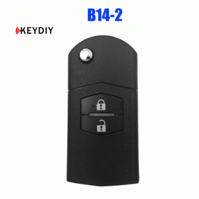 KD-B14-2 For Car Key for Mazda Style KD MINI 2 Buttons