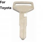 Y-100 FOR TOYOTA CAR KEY BLANKS SUPPLIERS