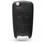 OP-02 Flip Remote Folding Car Key Cover key shell 3 buttons