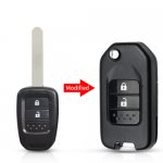 HON-25 Folding Modified Remote Key Shell 2 Button for honda