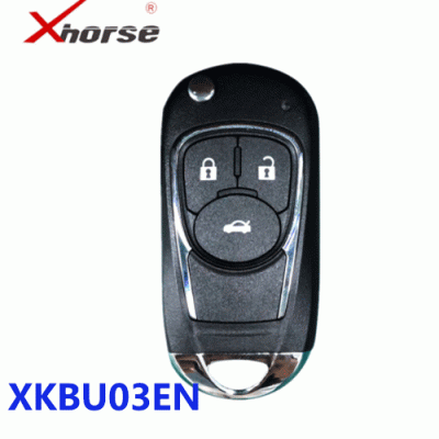 XKBU03EN Wire Remote Key For Buick Flip 3 Buttons