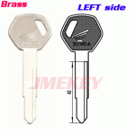 P-411 For Brass honda Motorycle car key blanks left side