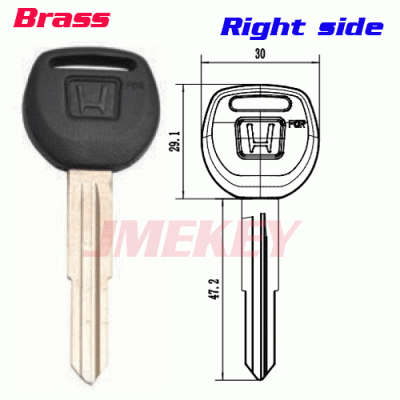 P-240 For Brass HOnda car key blanks Right side Suppliers