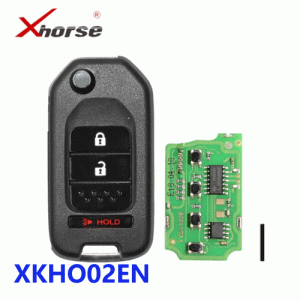 XKHO02EN XKHO02EN Wire Remote Key For Honda Flip 2+1 Buttons