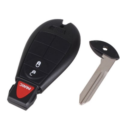 Chry-06 2+1 3 Buttons Remote Case Smart Key Shell FOR CHRYLSER