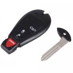 Chry-08 3+1 Panic 4 Buttons Smart Remote FOB Key FOR CHRYLSER