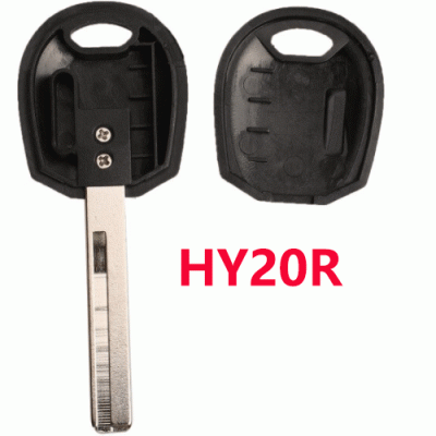 T-555 For KIA Transponder Chip key shell hy20R key blade