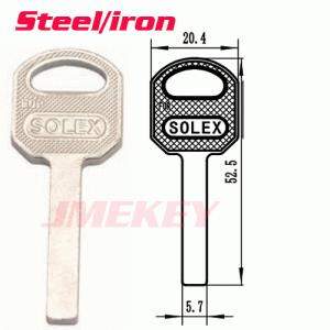 P-583 Iron House key Blanks For Solex Suppliers Wholesale