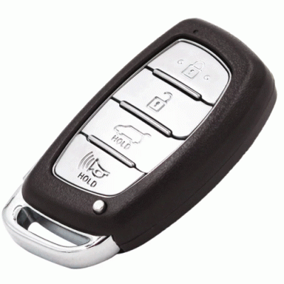 1556-4 For Hyundai 4 Buttons Smart key shell