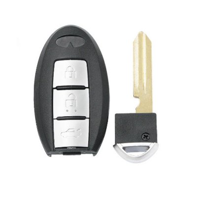 ini-01 3 Buttons Remote Key Shell Cover for INFINITI