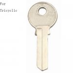 K-057 For Tricyclic door key blanks suppliers