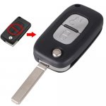 PEU-11 For Flip folding Remote key shell For Peugeot