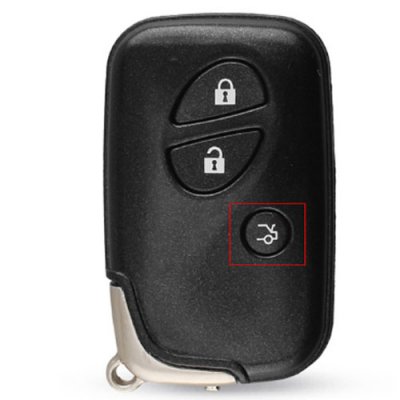 LEX-01 For Lexus 2 Buttons flip remote key shell