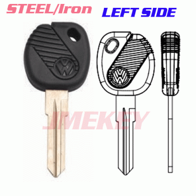 P-262 Replacement Iron Car key blanks For Volkswagen LEFT