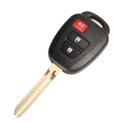 T-322 Remote Car Key Shell for Toyota 3 Buttons