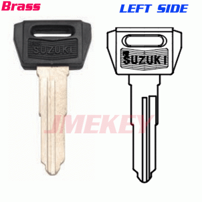 P-355 Replacement Iron Car key blanks For suzuki LEFT side