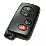 TOY-64 4 Button Smart Card Key Shell for Toyota