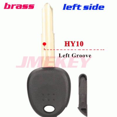 A-179 Car Transponder Key Shell For Hyundai LEFT side