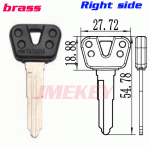 P-433 For Brass yamaha car Key blanks Right side