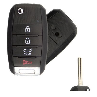 KI-15 Flip Folding Remote Key Shell 3 Buttons For Kia