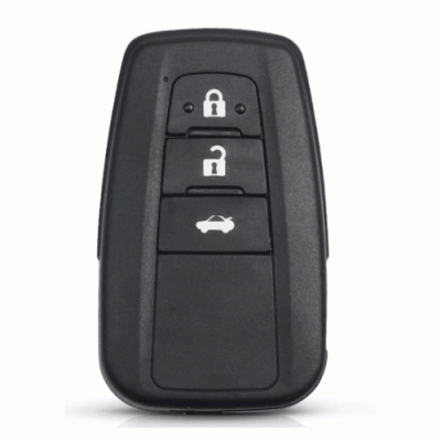 1657-3 For Toyota Prius Camry 3 Buttons Smart Car key shell