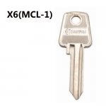 O-042 For iron steel X6(MCL-1) Blank door key suppliers