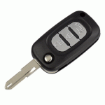 REN-06C For Renault 3 Button flip remote key shell