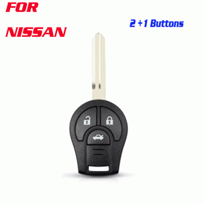 A-146 Replacement Remote Car Key Shell For Nissan 2+1 buttons