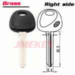 P-215 Replacment Brass Car key Blanks for Hyundai Right side