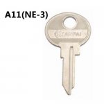 O-023 Steel Iron A11(NE-3) House keys blanks