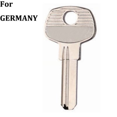 K-542 Brass door key blanks for GERMANY