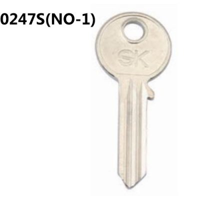 Y-285 Steel 0247S(NO-1) Blank keys manufactuers