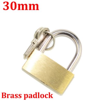 Lock-13C 30MM SMALL BRASS PADLOCKS SUPPLIERS