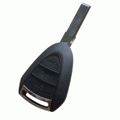 T-521 For Porsche 3 Buttons Car remote key shell Blanks