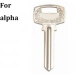 K-375 Brass HOUSE KEY BLANKS For ALPHA