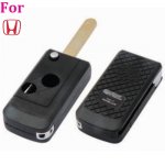 hon-10 Honda 2 buttons flip remote key shell