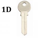 K-044 For Brass 1D Blank door key blanks suppliers