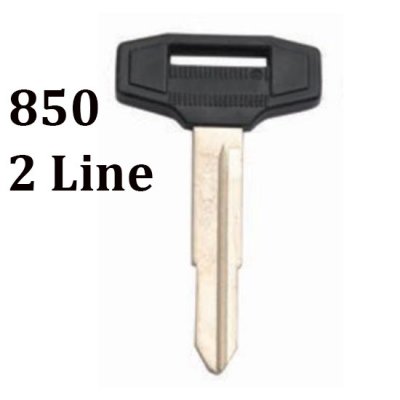 P-035 For CAR KEY BLANKS FOR 850 2 LINE