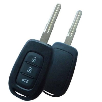 T-350 Renault 3 button remote key shell