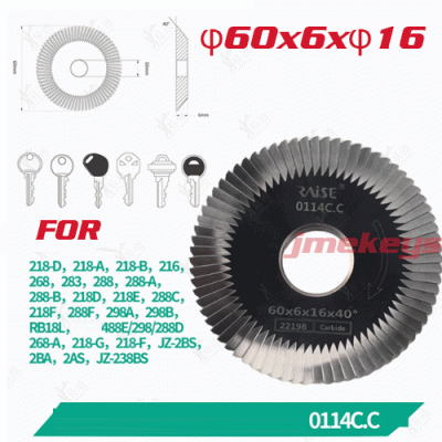 MC-92 Horizontal key cutting machine φ60x6xφ16