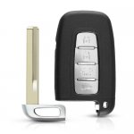 KI-07 4 Buttons Smart Rmote Key Shell Case Fob For Kia