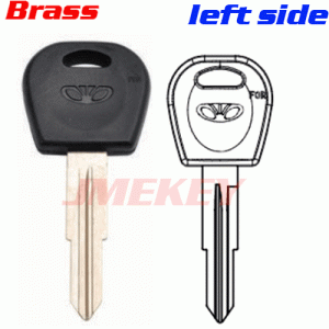 P-488 Brass Car key Blanks for Daewoo left side