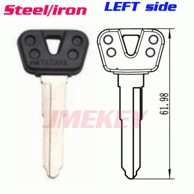 P-430 For Iron yamaha car Key blanks LEFT side