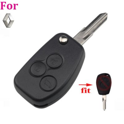 REN-02 Renault 3 Buttons remote key shell