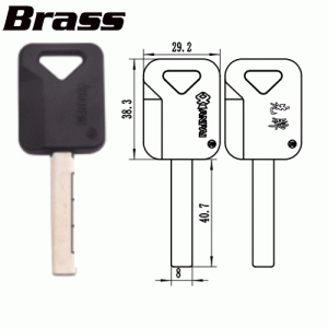 P-441 Brass House key Blanks Suppliers