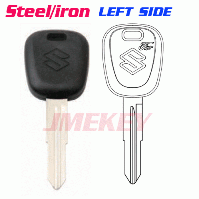 P-305 Replacement Iron key blanks for Suzuki LEFT side