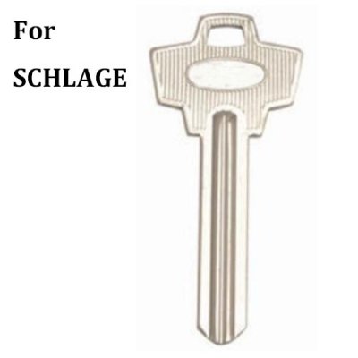 K-379 Brass Blank house keys For schlage