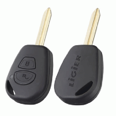 T-573 For Citroen 2 Buttons remote car key shell