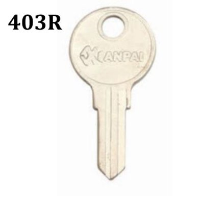 K-128 Brass door key blanks 403R